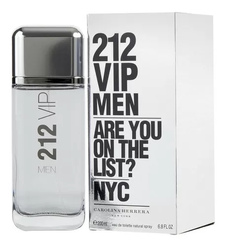 Carolina Herrera 212 VIP Men EDT Caballero 200ml
