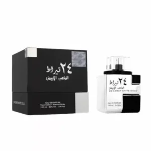 Lattafa 24 Carat White Gold Eau de Parfum 100ml Unisex Original