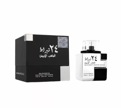 Lattafa 24 Carat White Gold Eau de Parfum 100ml Unisex Original
