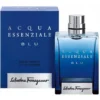 Salvatore Ferragamo Acqua Essenziale Blu Pour Homme Eau de Toilette Caballero 100ml