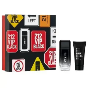 Carolina Herrera Estuche 212 VIP Black EDP Caballero 100ml