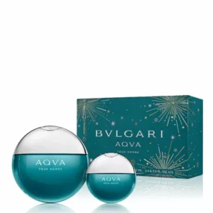 Estuche Bulgari Aqva Pour Homme EDT 2 Piezas 100ml Caballero