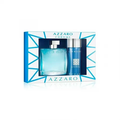 Azzaro Estuche Chrome EDT 2 Piezas Caballero 100ml