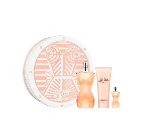 Estuche Jean Paul Gaultier Classique EDT 3 Piezas 100ml Dama