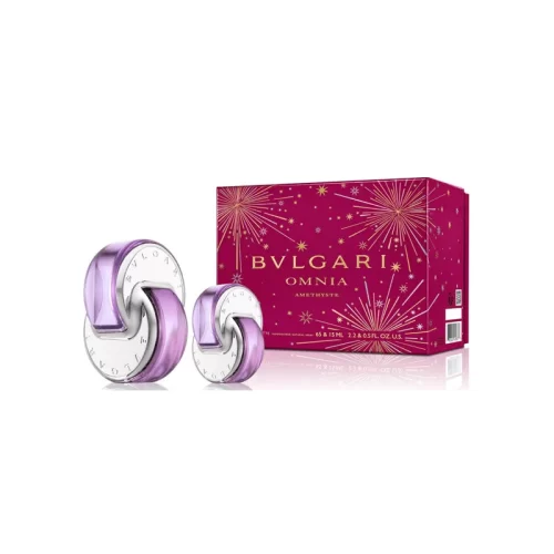 Estuche Bulgari Omnia Amethyste EDT 2 Piezas 65ml Dama