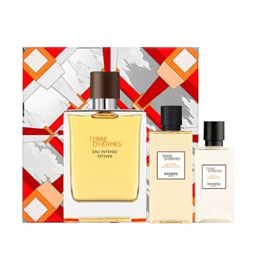 Estuche Terre D´Hermes Eau Intense Vetiver EDP 3 Piezas Caballero