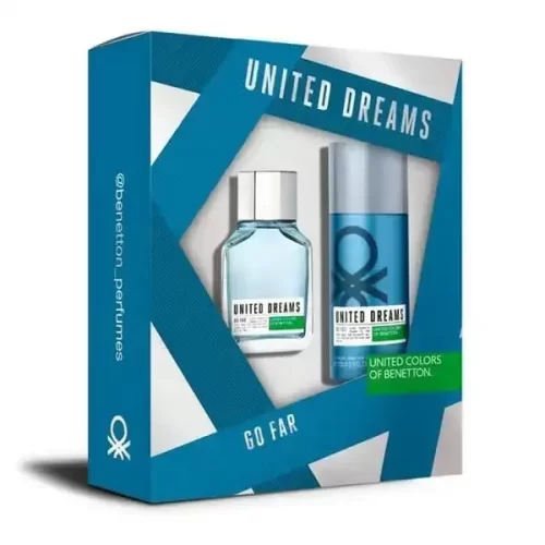 Benetton Estuche United Dreams Go Far EDT 100ml 2 Piezas