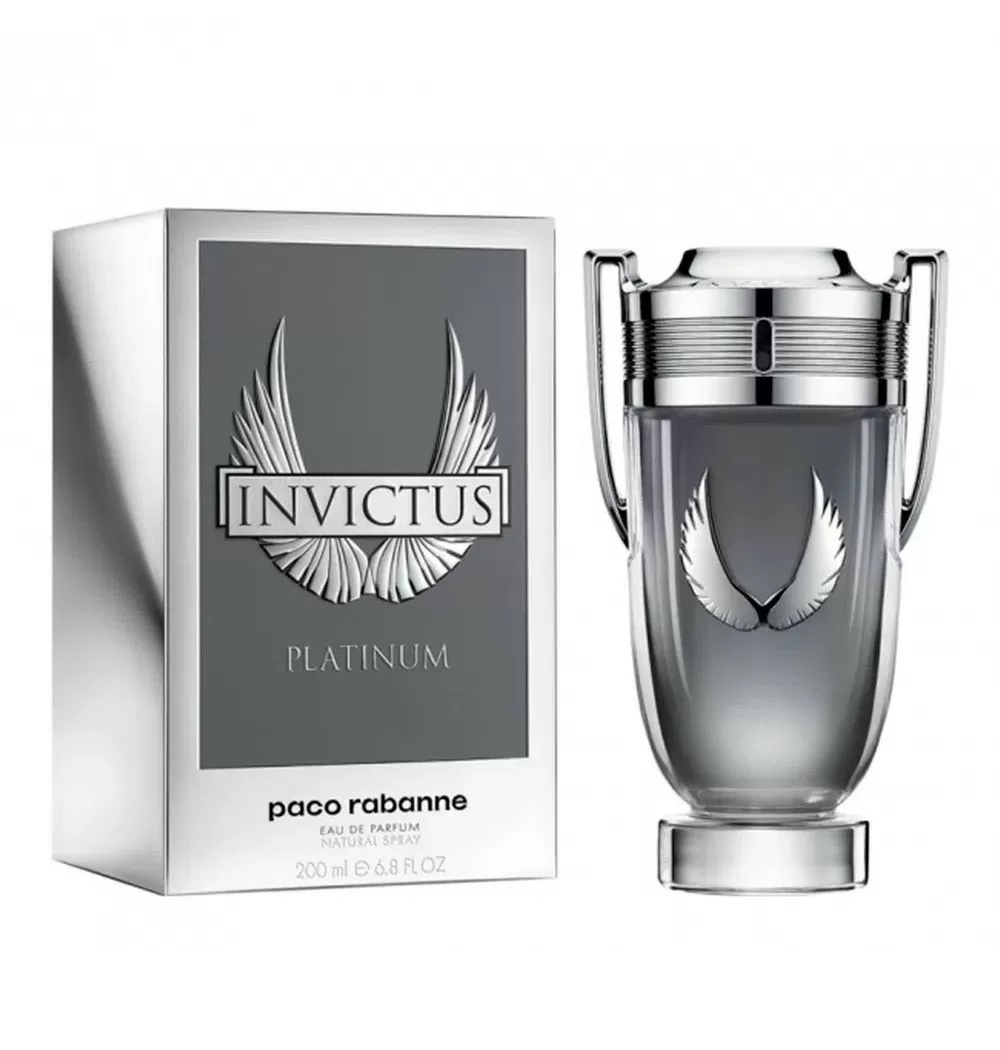 Paco Rabanne Invictus Platinum Eau de Parfum Caballero 200ml