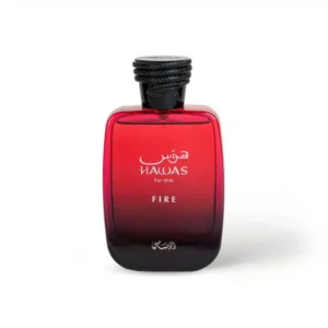 Perfume Hawas Fire Rasasi Eau de Parfum 100ml Caballero Original