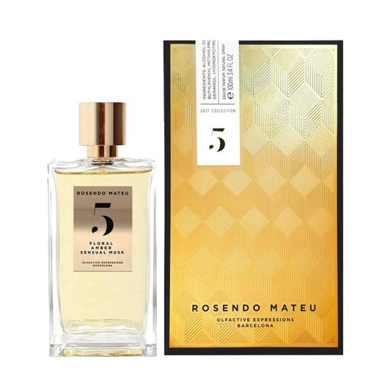 Rosendo Mateu 5 Floral Amber Sensual Musk EDP 100ml Unisex Original