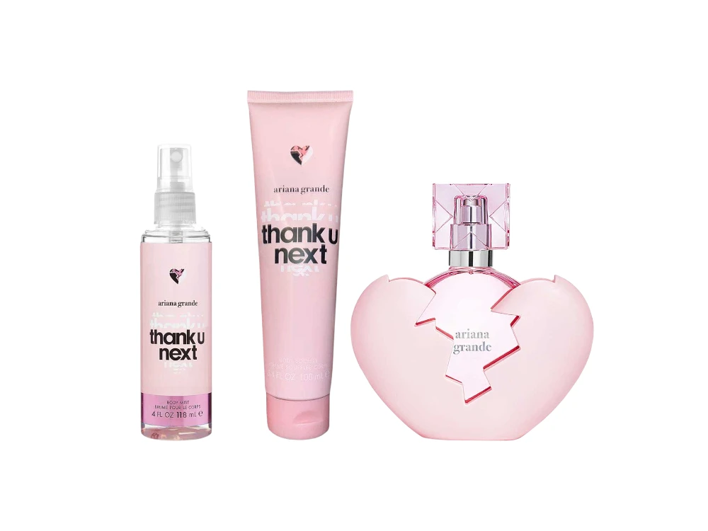 Estuche Ariana Grande Thank U Next 3 Piezas Eau de Parfum Dama Original