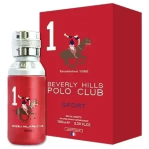 Beverly Hills Polo Club Blue Sport 1 EDT 100ml Caballero Original