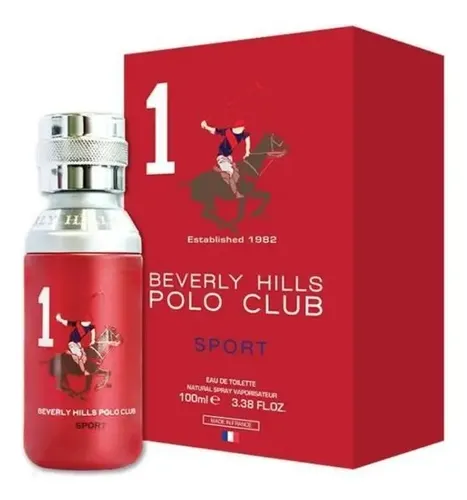Beverly Hills Polo Club Blue Sport 1 EDT 100ml Caballero Original