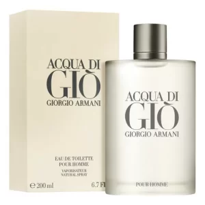Giorgio Armani Acqua Di Gio Eau de Toilette 200ml Caballero Original