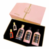 Estuche Bharara Rose Eau de Parfum 5 Piezas Dama Original