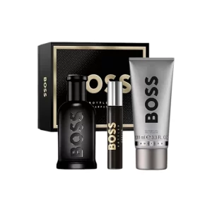 Estuche Hugo Boss Bottled Parfum 3 Piezas Caballero Original