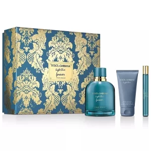 Estuche Dolce & Gabbana Light Blue Forever Eau de Parfum 3 Piezas Caballero Original