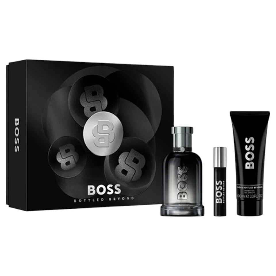 Estuche Hugo Boss Bottled Beyond Eau de Parfum 3 Piezas Caballero Original